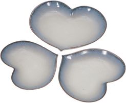 Sagebrook Home Ceramic HeartPlates