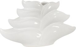 Sagebrook Home Ceramic Leaf Vase