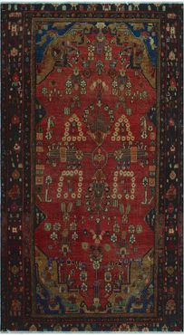 Semi Antique Hand-Knotted Rug