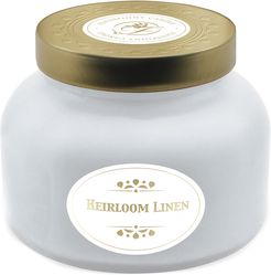 Artemis 18oz Heirloom Linen Hurricane Candle