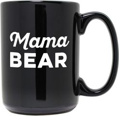 Susquehanna Glass Mama Bear Etched Black Mug