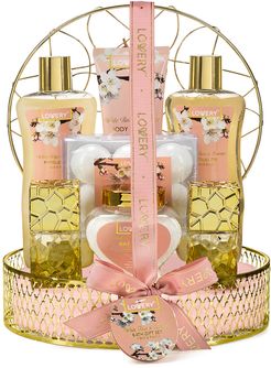 Lovery Bath And Body Gift Basket - 13pc Set
