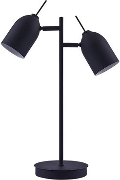 Versanora Mason Table Lamp With Black Finish Shade