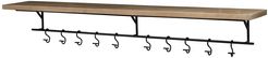 Mercana Furniture & Decor Schutt Ii Wall Mounted Wooden Shelf