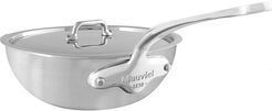 Mauviel M'Urban 3 2.1 qt Curved Splayed Sautepan With Lid