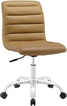 Modway Ripple Armless Mid Back Office Chair