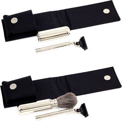 Bey-Berk Mach 3 Razor & Travel Badger Brush