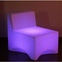 Kaemingk Set of 2 LED Lighted Color Lounge Chairs with Remote