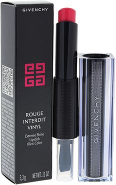 Givenchy 0.11oz Rose Sulfureux Rouge Interdit Vinyl Lipstick