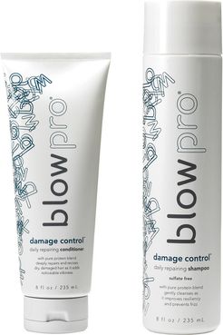 blowpro Hair Care 2-Piece Damage Control Set with Daily Shampoo and  Conditioner