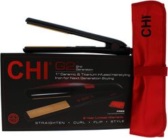 CHI 1in G2 Ceramic Titanium Infused Hairstyling Flat Iron - Model # GF1595