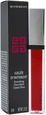 Givenchy 0.21oz Tempting Rouge Gelee DInterdit Smoothing Gloss Balm Crystal Shine Lip Gloss