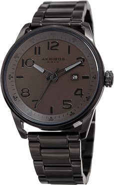 Akribos XXIV Men's Stainless Steel Watch