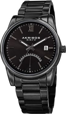 Akribos XXIV Men's Stainless Steel Watch