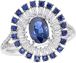 Diana M. Fine Jewelry 14K 1.93 ct. tw. Diamond & Sapphire Ring