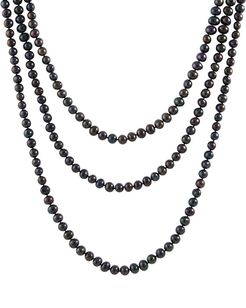 Splendid Pearls 7-8mm Pearl 80in Necklace