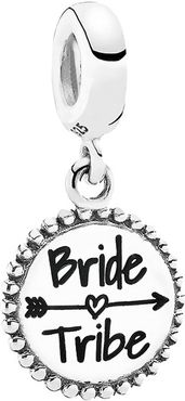 PANDORA Silver & Enamel Bride Tribe Dangle Charm