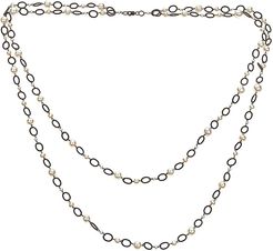 Forever Creations Silver 40.00 ct. tw. 36in Necklace