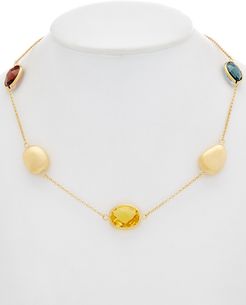 Rivka Friedman 18K Plated Crystal Bead Necklace