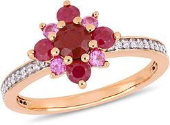 Rina Limor 14K Rose Gold 1.31 ct. tw. Diamond & Gemstone Ring