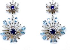 Arthur Marder Fine Jewelry 14K & Silver 5.05 ct. tw. Diamond & Gemstone Drop Earrings