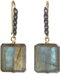 Margo Morrison New York 18K & Silver Gemstone Drop Earrings