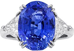 Diana M. Fine Jewelry Platinum 8.52 ct. tw. Diamond & Sapphire Ring