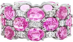 Diana M. Fine Jewelry 18K 8.39 ct. tw. Diamond & Sapphire Ring
