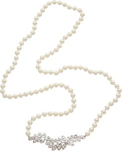 Kenneth Jay Lane Rhodium Plated 36in Necklace