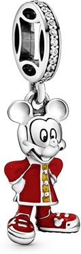 PANDORA Silver CZ Disney Mickey Mouse Chinese New Year Dangle Charm