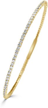 Sabrina Designs 14K 1.72 ct. tw. Diamond Flexible Bangle Bracelet