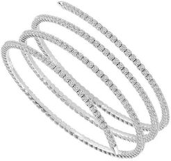 Forever Creations 18K 3.94 ct. tw. Diamond Flexible Wrap Bracelet