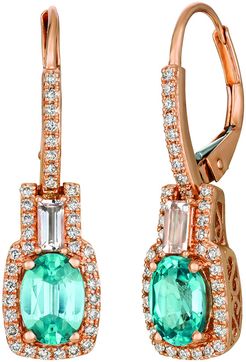 Le Vian? 14K Rose Gold 2.47 ct. tw. Diamond & Gemstone Drop Earrings