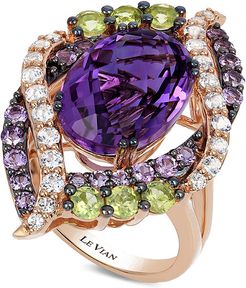 Le Vian? 14K Rose Gold 7.07 ct. tw. Gemstone Statement Ring