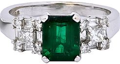 Diana M. Fine Jewelry 18K 2.02 ct. tw. Diamond & Emerald Ring