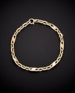 14K Italian Gold Fancy Mariner Link Bracelet
