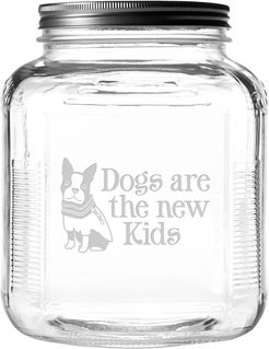 Susquehanna Glass Dogs Are the New Kids Brushed Lid Gallon Jar