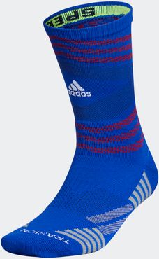 Speed Mesh Team Crew Socks Bold Blue M