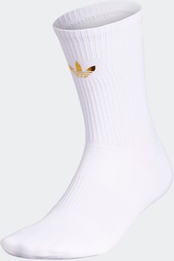 Look to 2024 Crew Socks White L