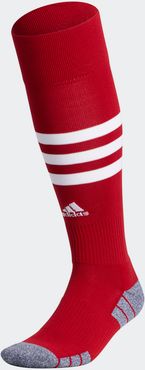 3-Stripes Hoop Socks Red S