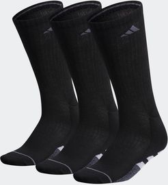 Cushioned 2.0 Crew Socks 3 Pairs XL Black XL
