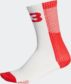 Y-3 Colorblock Socks Red XS