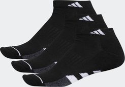 Cushioned 2.0 Low-Cut Socks 3 Pairs Black L