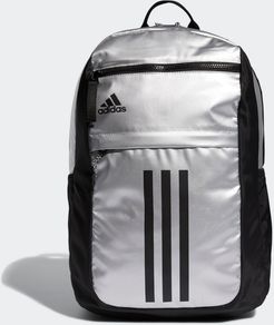 League 3-Stripes Backpack Silver