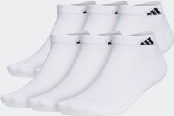 Low Socks 6 Pairs White 9-13