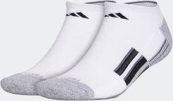 Climalite X 2.0 No-Show Socks 2 Pairs White L