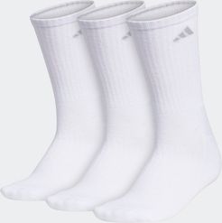 Cushioned 2.0 Crew Socks 3 Pairs White M