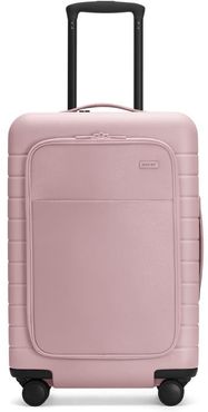 The Bigger Carry-On with Pocket in Blush - No Battery