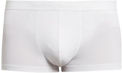 Micro-touch Jersey Boxer Trunks - Mens - White