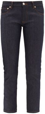 Etroit Mid-rise Cropped Skinny-leg Jeans - Womens - Indigo